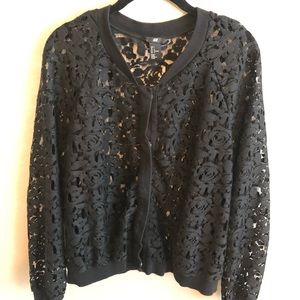 H&M lace cardigan